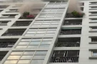 Cháy chung cư ở Hà Nội lúc rạng sáng