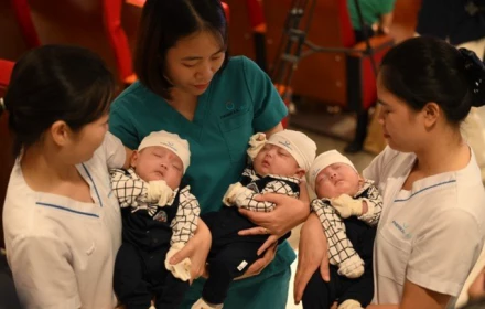 Kỳ tích y khoa: Ba anh em sinh ba chào đời cách nhau gần 38 giờ, lần đầu được ghi nhận tại Việt Nam