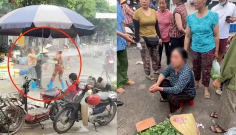 Chủ quán hải sản xịt nước cao áp chảy máu mắt người bán rau lĩnh 2 năm 6 tháng tù