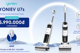 Thương hiệu máy hút bụi lau sàn Yoniev gia nhập thị trường Việt Nam