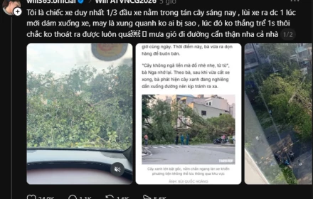 Ca sĩ Will (365) thoát nạn trong gang tấc ngay sáng nay
