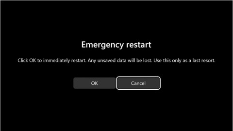 Windows có tùy chọn khởi động lại khẩn cấp mà bạn có thể không hề biết đến, cứu cánh cuối cùng cho máy tính bị đơ