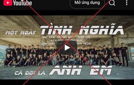 Khởi tố, bắt tạm giam nhóm sản xuất phim giang hồ, hai video thu hút hơn 6,5 triệu lượt xem