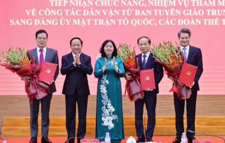 Trung ương đồng ý chủ trương đổi tên Đảng ủy MTTQ, các đoàn thể Trung ương