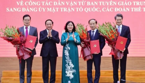 Trung ương đồng ý chủ trương đổi tên Đảng ủy MTTQ, các đoàn thể Trung ương