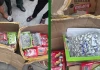 Bắt đối tượng ngụy trang gần 9kg cần sa trong thùng bánh kẹo