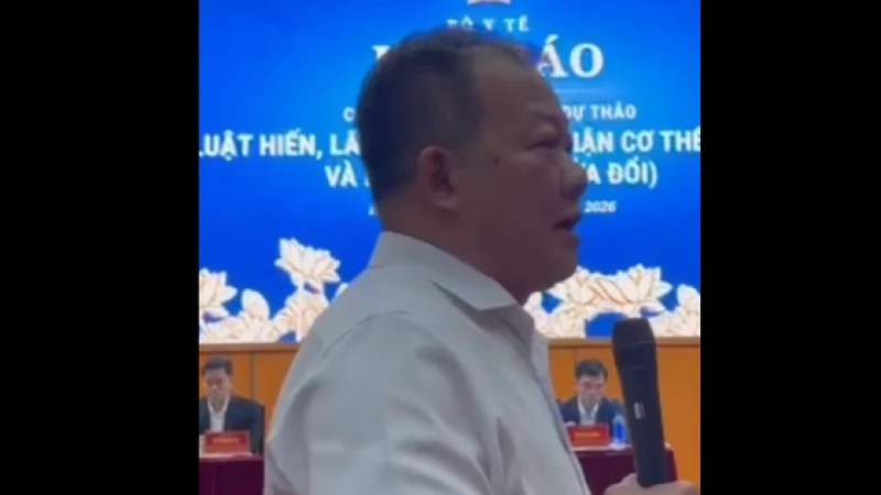 PGS. TS Dương Đức Hùng, Giám đốc Bệnh viện Việt Đức phản đối lấy ý kiến trẻ dưới 18 tuổi về hiến mô, tạng