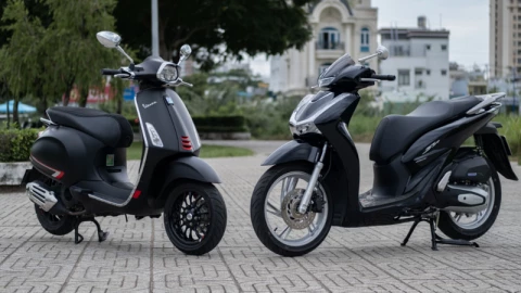 Hàng loạt xe máy Vespa, Honda có nguy cơ bị dừng bán ở Việt Nam