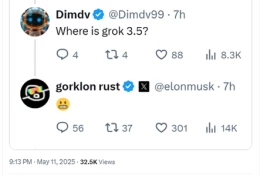 Elon Musk: Grok 3.5 "vẫn còn quá thô" và sẽ mất khoảng một tuần để đánh bóng