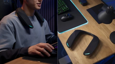 Loa đeo cổ gaming Panasonic sẽ đặt dàn âm thanh 5.1 kênh lên "vai" của bạn