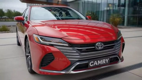 Toyota Camry thế hệ mới lộ diện, thay đổi lớn về ngoại hình và tùy chọn động cơ 2.0T mới
