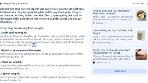Google triển khai AI tóm tắt kết quả tìm kiếm tác động gì tới những người làm nội dung?