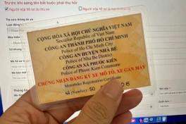 TP HCM thí điểm mua, bán xe cũ qua VNeID
