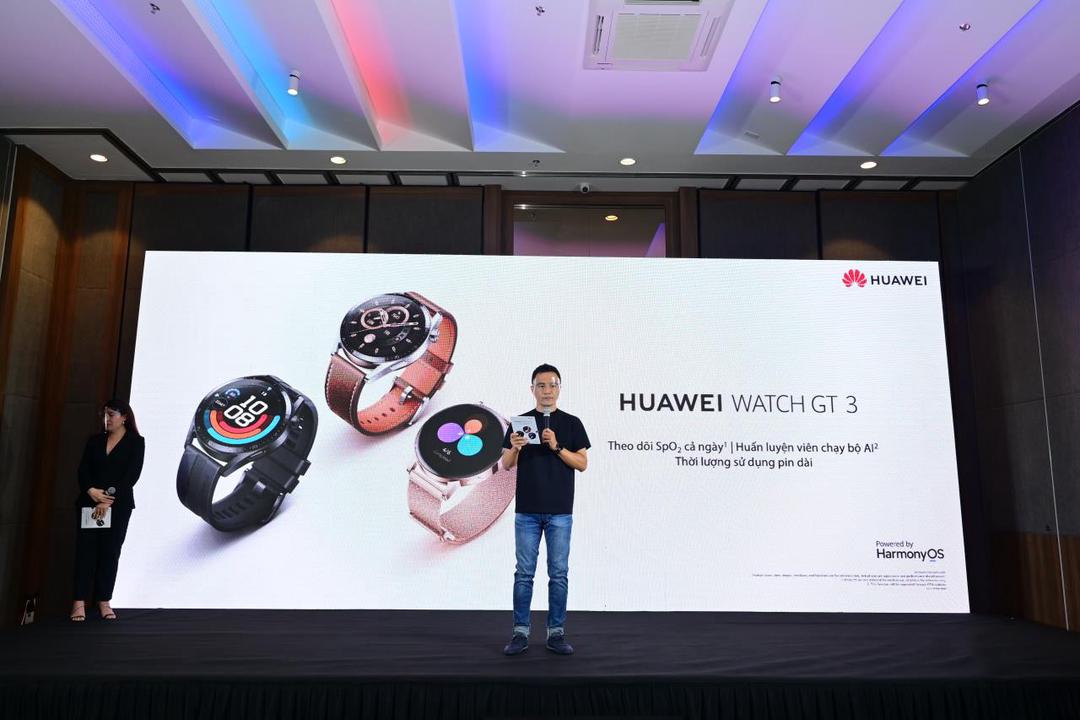 Huawei Watch GT 3 và Watch GT Runner ra mắt tại Việt Nam: dùng HarmonyOS 2.1, đo SpO2, pin 2 tuần