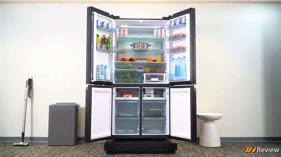 Đánh giá tủ lạnh Hitachi R-WB640VGV0: ngăn chân không độc đáo, nhiều tính năng hấp dẫn