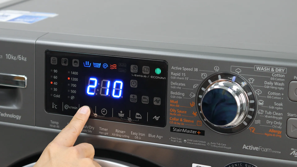 thumbnail - Đánh giá máy giặt sấy Panasonic NA-S106FX1LV: combo có vẹn toàn cả giặt và sấy không?