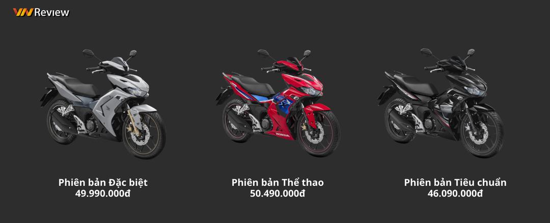 Honda ra mắt Winner thế hệ mới 3 phiên bản, bổ sung trang bị tiện ích: Giá từ 46,09 triệu đồng