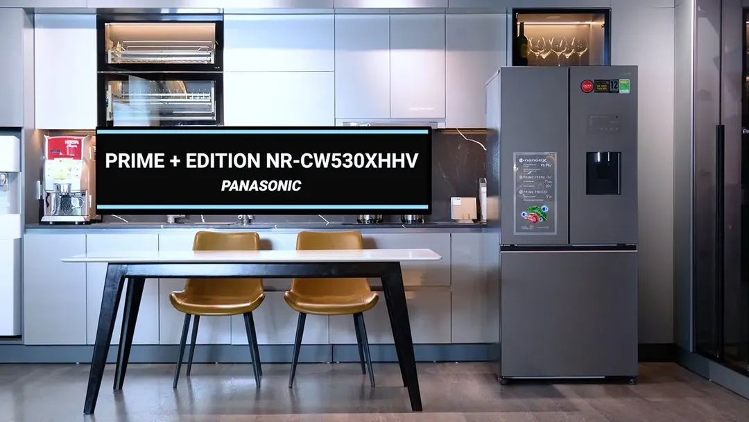 thumbnail - [Video review] tủ lạnh cao cấp Panasonic Prime + Edition NR-CW530XHHV
