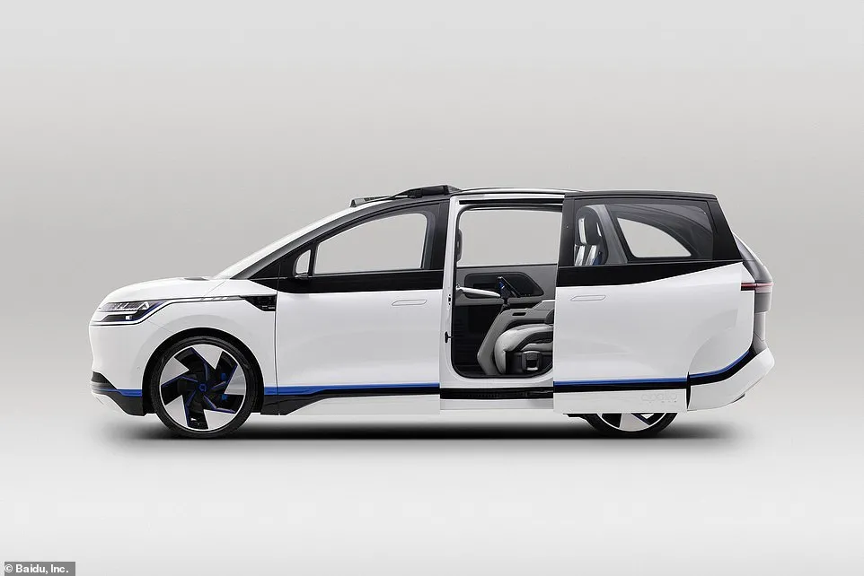 Baidu ra mắt taxi đến từ tương lai: Chạy điện hoàn toàn, không người lái, chẳng cần vô lăng
