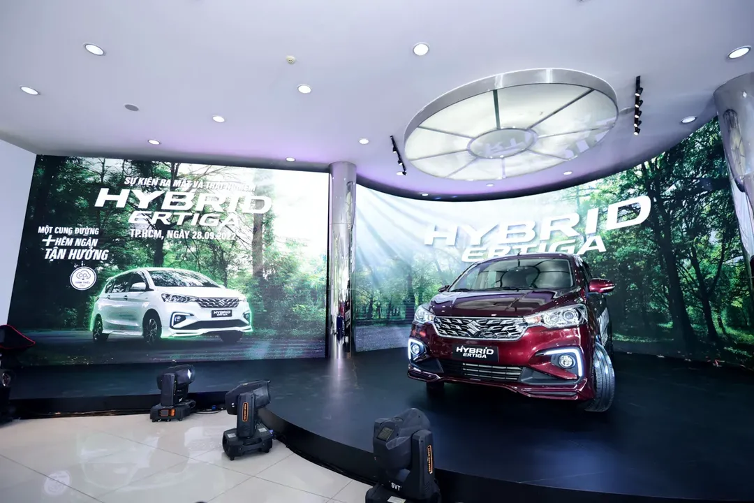 Suzuki Hybrid Ertiga thế hệ mới ra mắt thị trường: Động cơ Hybrid bảo vệ môi trường tối ưu