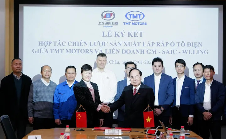 TMT Motors hợp tác với GM sản xuất, lắp ráp ô tô điện mini tại Việt Nam