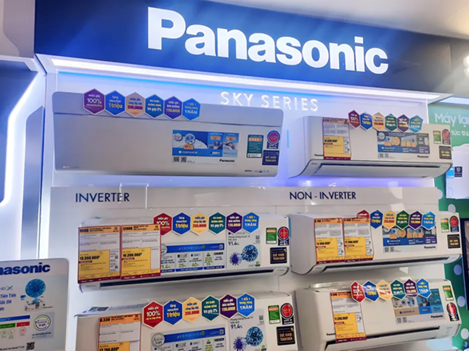 Panasonic nanoeTM X Gen 3 khí sạch, sống chất – Giảm sốc đến 3 triệu đồng tại MediaMart