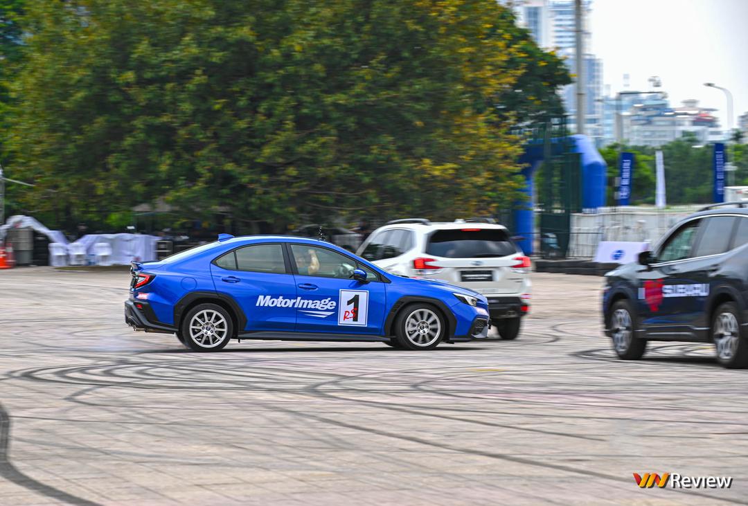 Subaru và Russ Swift kết hợp tạo nên màn trình diễn ô tô nghẹt thở hàng đầu Việt Nam
