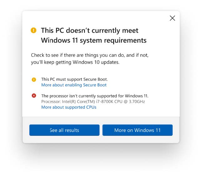 Microsoft mở lại ứng dụng PC Health Check để người dùng kiểm tra có được cài Windows 11 không