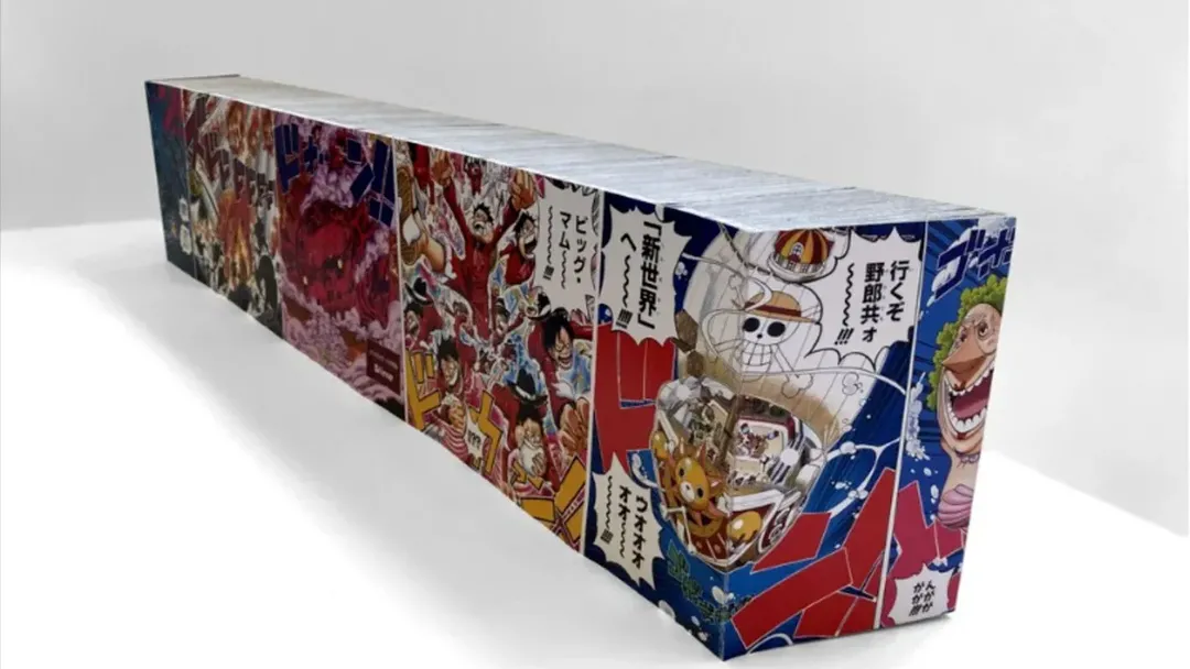 thumbnail - Quyển "One Piece" dài nhất thế giới có 21.450 trang, siêu nặng lên tới 17 kg