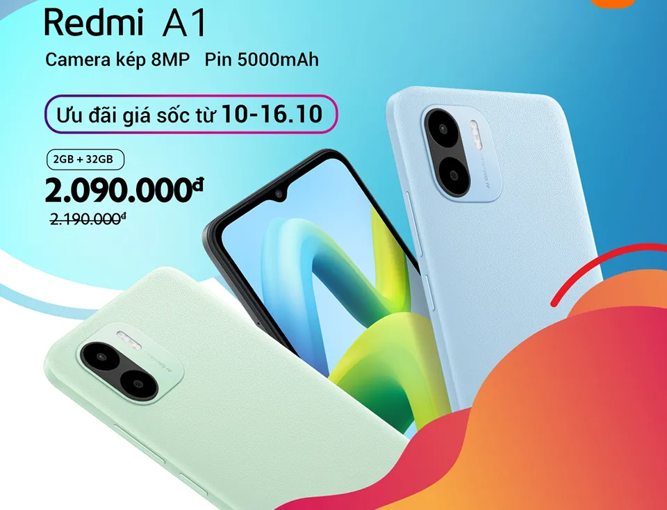 5 lý do Redmi A1 là smartphone đáng mua trong tầm giá 2 triệu đồng