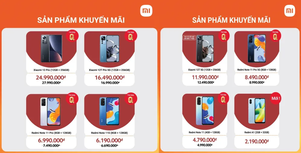 Xiaomi Việt Nam tung ưu đãi hàng loạt sản phẩm lên đến 33% mừng Tết Quý Mão 2023