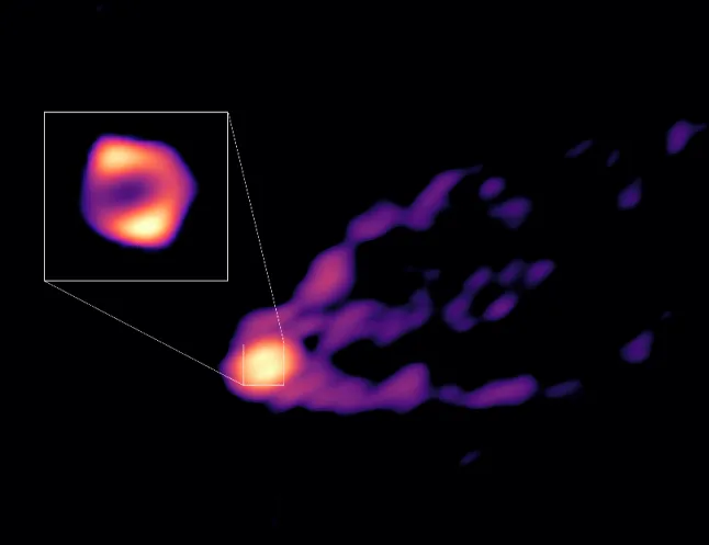 Hình ảnh mới về hố đen! Nhà khoa học Trung Quốc đi đầu bắt được "đuôi" hố đen 