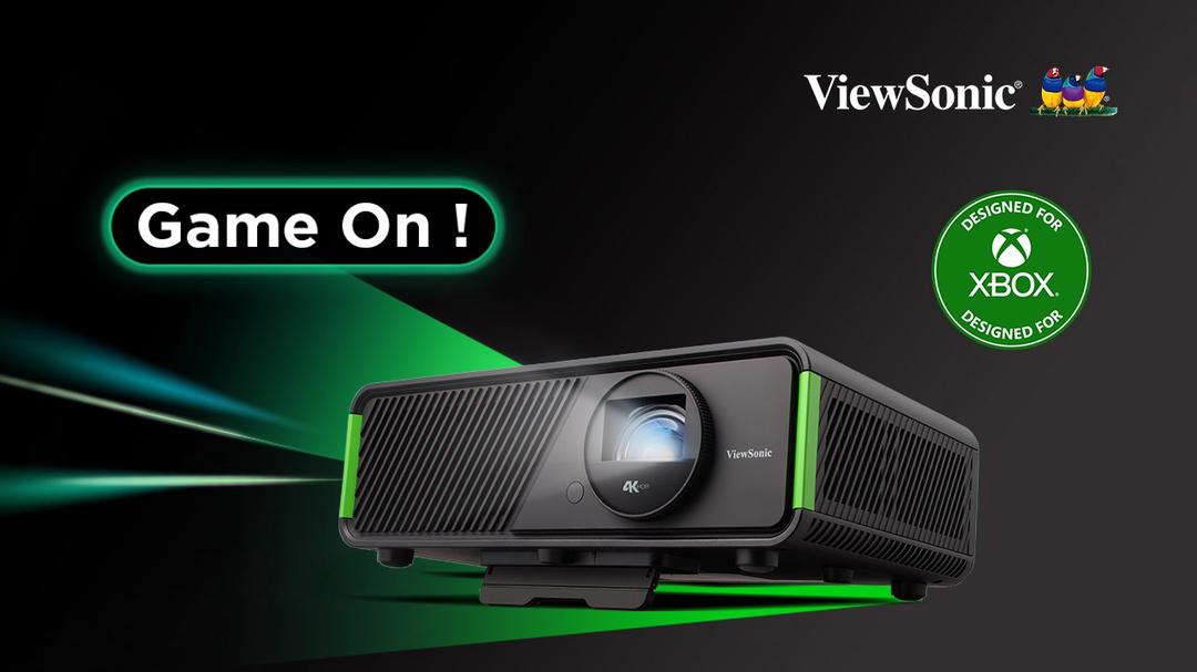 ViewSonic ra mắt máy chiếu đầu tiên trên thế giới được thiết kế chuyên dụng cho máy chơi game Xbox