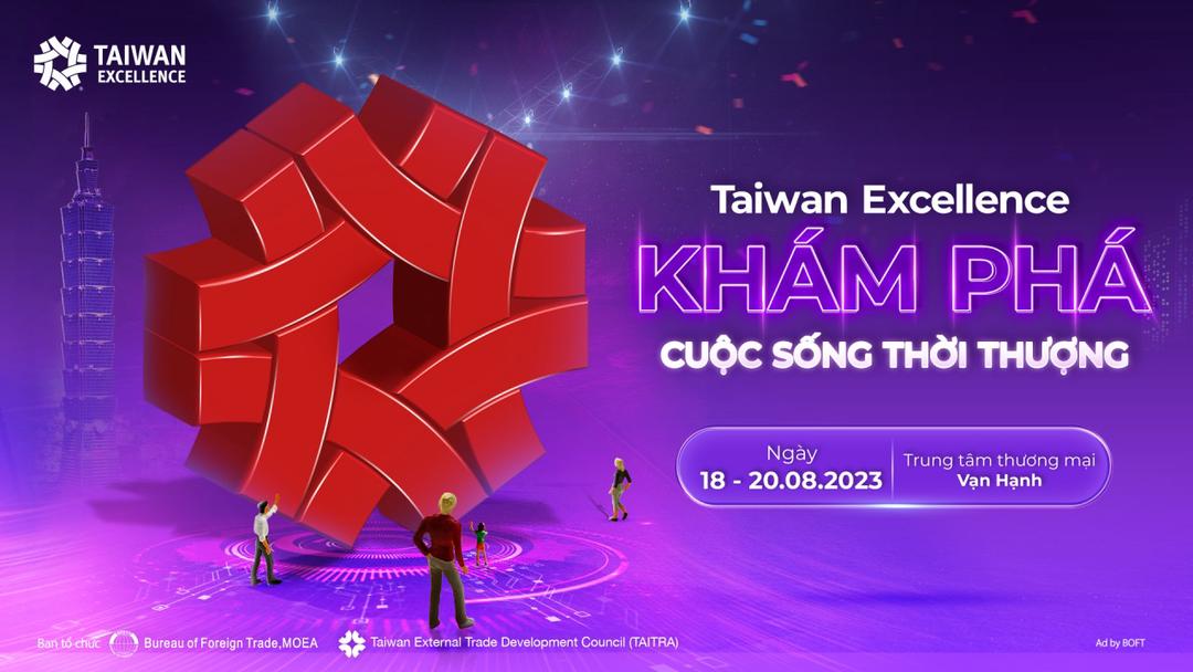 Sắp diễn ra ngày hội thương hiệu Đài Loan - Taiwan Excellence tại Việt Nam vào tháng 8