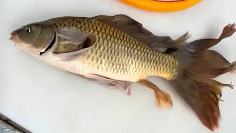 Đây có phải cá chép rồng?