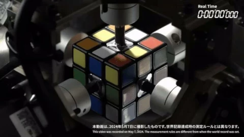 Khi sinh viên Mỹ "vượt mặt" kỹ sư Mitsubishi: tạo robot giải rubik chỉ trong 0,103 giây, nhanh hơn chớp mắt, tạo kỷ lục thế giới mới