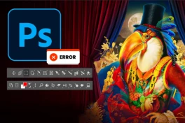 3 cách sữa lỗi bị mất thanh công cụ trong Photoshop đơn giản
