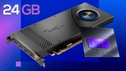 Computex 2025: Intel tuyên chiến NVIDIA và AMD, tung card đồ họa chuyên nghiệp có hẳn 2 GPU trên 1 bo mạch, 24GB VRAM