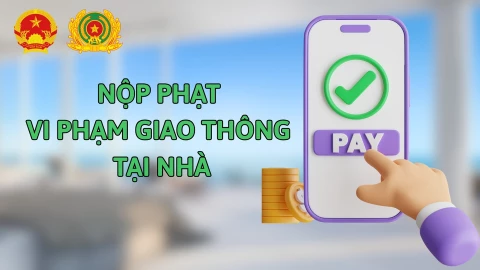 2 cách nộp phạt vi phạm giao thông online ngay tại nhà, nhanh và tiện