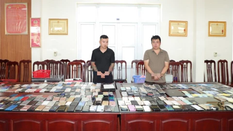 Phá ổ nhóm móc túi, trộm hơn 300 điện thoại ở chùa Tam Chúc, khu du lịch Bái Đính