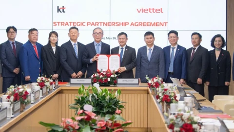 Viettel hợp tác với tập đoàn KT của Hàn Quốc thúc đẩy AI và chuyển đổi số