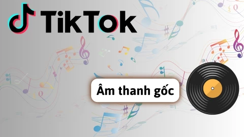 Cách bật âm thanh gốc trên TikTok trong nốt nhạc