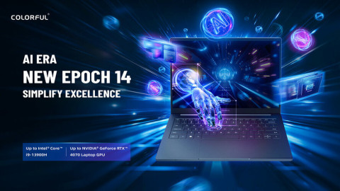 Colorful ra mắt laptop AI EPOCH Series, hướng tới người dùng doanh nghiệp và content creator