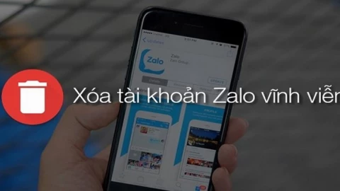 Cách xóa tài khoản Zalo vĩnh viễn đơn giản