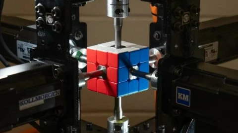 Hé lộ chi tiết cách sinh viên Mỹ chế tạo robot giải Rubik nhanh hơn cả cái chớp mắt, phá kỷ lục Guinness, vượt mặt cả ông lớn Mitsubishi