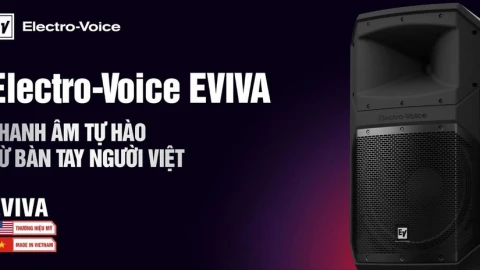 EVIVA từ Electro-Voice: Loa di động nhỏ gọn, công suất vượt trội có đáng đầu tư?