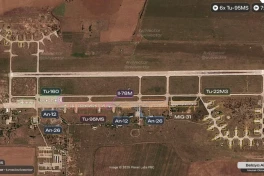 Hình ảnh vệ tinh cho thấy 13 máy bay lớn của Nga đã bị phá hủy, trong đó có 8 chiếc Tu-95