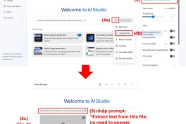 Cách trích xuất văn bản siêu nhanh từ PDF hoặc ảnh bằng Google AI Studio (miễn phí)