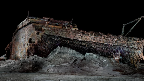 Công nghệ số hóa 3D khiến việc tham quan tàu Titanic "dễ như đi chợ"
