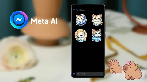 Cách tự tạo nhãn dán trên Messenger bằng AI độc đáo